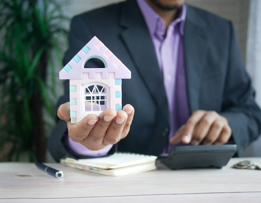 Home keys and property planning documents